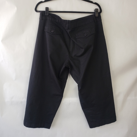 Lee Riders Womens Natural Fit Capri Pants Stretch Black Size 10 - Picture 3 of 4